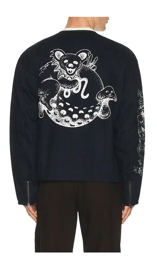 Malbon x Grateful Dead Moto Jacket