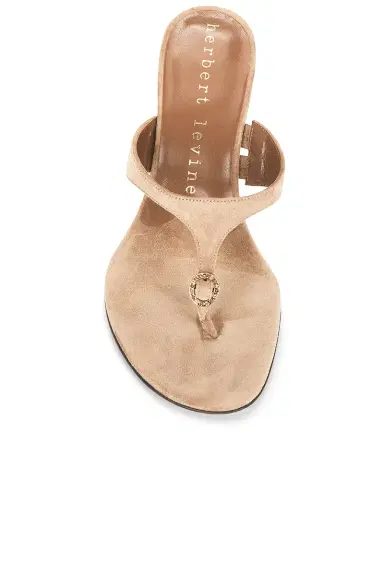 Herbert Levine Kiss And Tell Suede Mule | Thumbnail 4