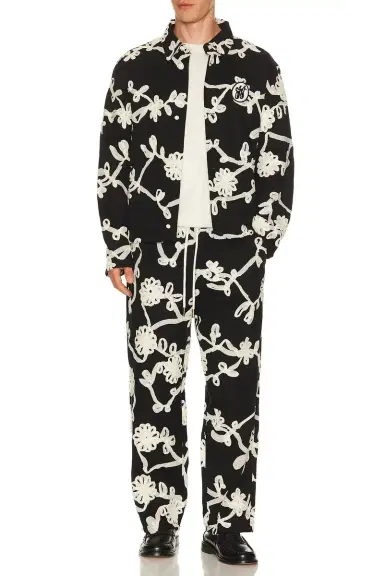 Honor The Gift Floral Ribbon Ankle Pant | Thumbnail 6