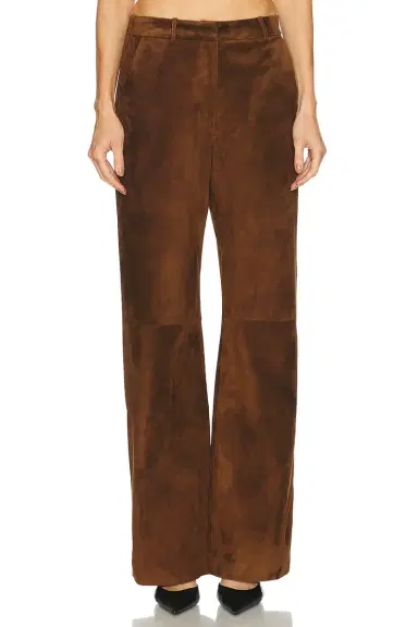 Aexae Leather Suede Straight Leg Pant | Thumbnail 3 Aexae Leather Suede Straight Leg Pant | Thumbnail 3