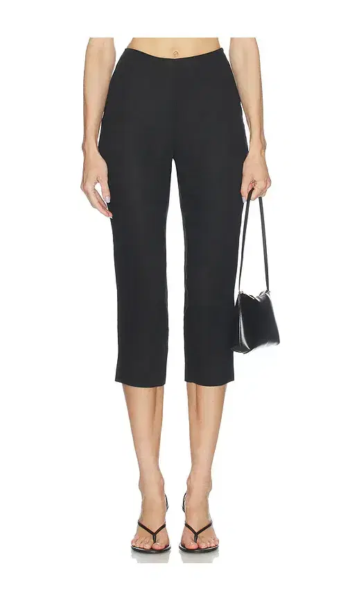 AEXAE Linen Capri Pant