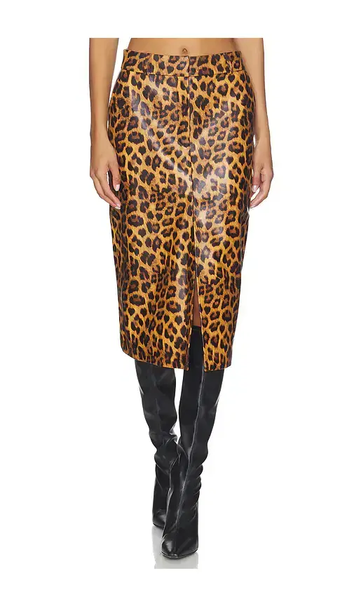 Leather Maxi Skirt