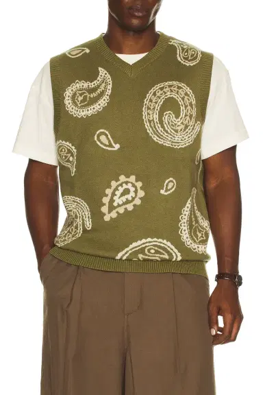 Malbon Paisley Sweater Vest | Thumbnail 3