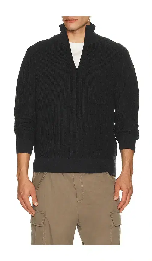 Rag & Bone Joel Merino Half Zip Sweater