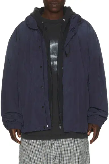 Balenciaga Hooded Rain Jacket | Thumbnail 1 Balenciaga Hooded Rain Jacket | Thumbnail 1