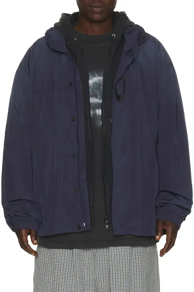 Balenciaga Hooded Rain Jacket