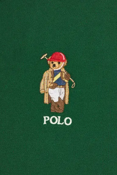 Polo Ralph Lauren Short Sleeve Basic Mesh Society Bear Polo | Thumbnail 7