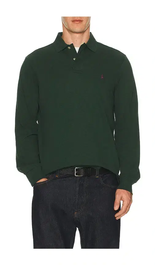 Polo Ralph Lauren Long Sleeve Mesh Polo