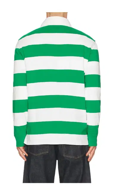 Polo Ralph Lauren Long Sleeve Iconic Stripe Rugby Polo | Thumbnail 2