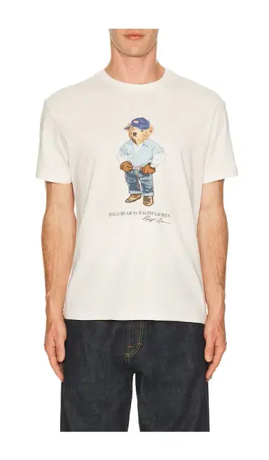 Polo Ralph Lauren Novelty Denim Bear Tee | Thumbnail 1
