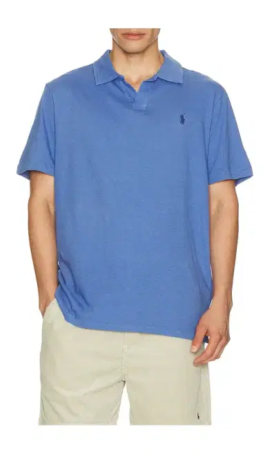 Polo Ralph Lauren Short Sleeve Johnny Collar Polo | Thumbnail 1 Polo Ralph Lauren Short Sleeve Johnny Collar Polo | Thumbnail 1