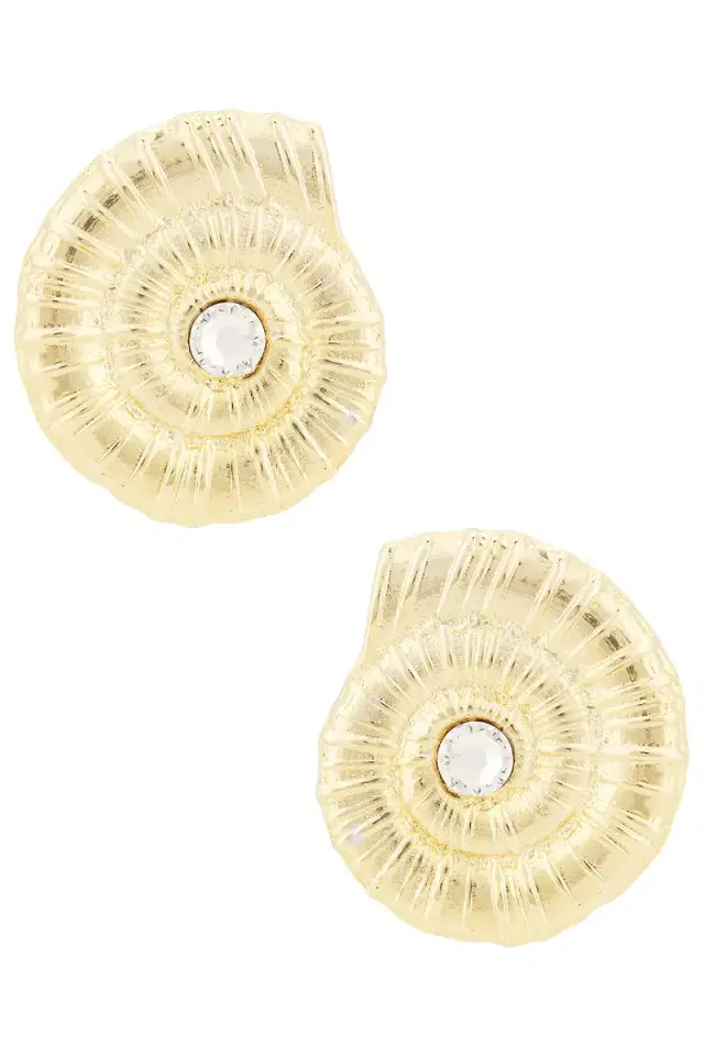 Rowen Rose Conch Shell Earrings