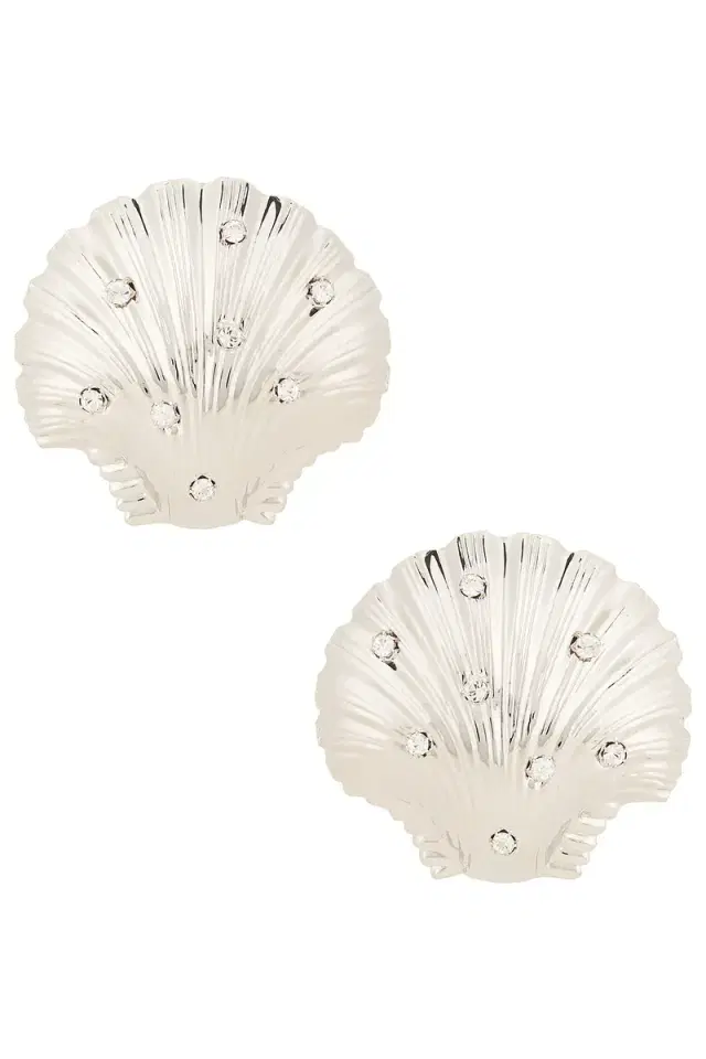 Rowen Rose Shell Earrings