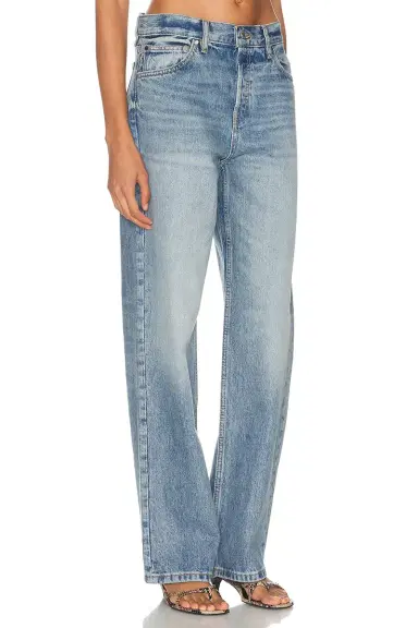 EB Denim Mid Rise Baggy Jeans | Thumbnail 4
