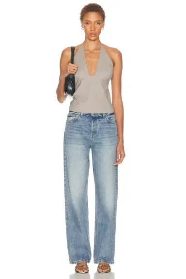 EB Denim Mid Rise Baggy Jeans | Thumbnail 7
