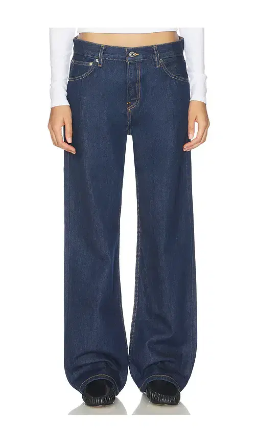 EB Denim Mid Rise Baggy Jeans