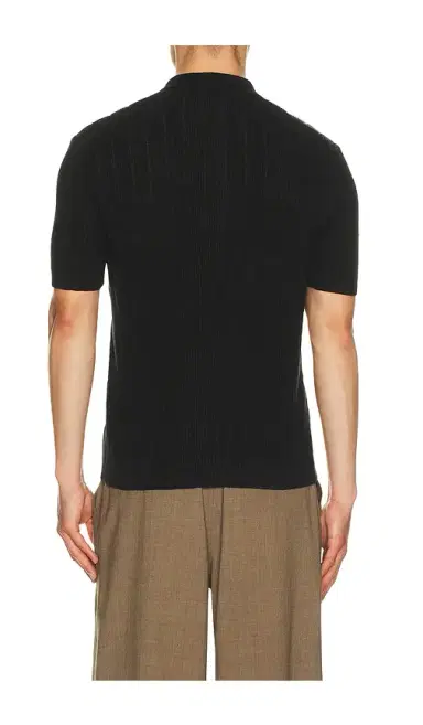 Polo Ralph Lauren Short Sleeve Linen Johnny Collar Sweater | Thumbnail 2