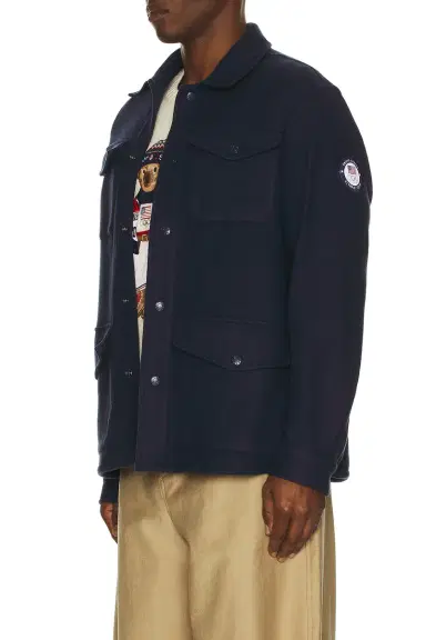 Polo Ralph Lauren Winter Olympics Boil Wool Double Knit Shirt | Thumbnail 4