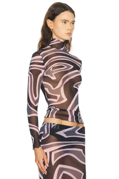 Pucci Long Sleeve Top | Thumbnail 2