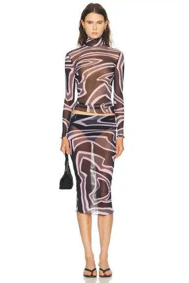 Pucci Long Sleeve Top | Thumbnail 4