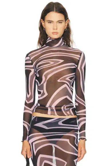 Pucci Long Sleeve Top | Thumbnail 1