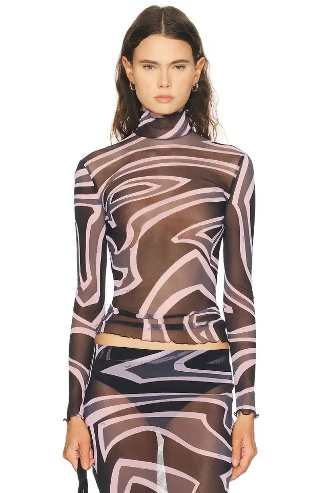 Pucci Long Sleeve Top