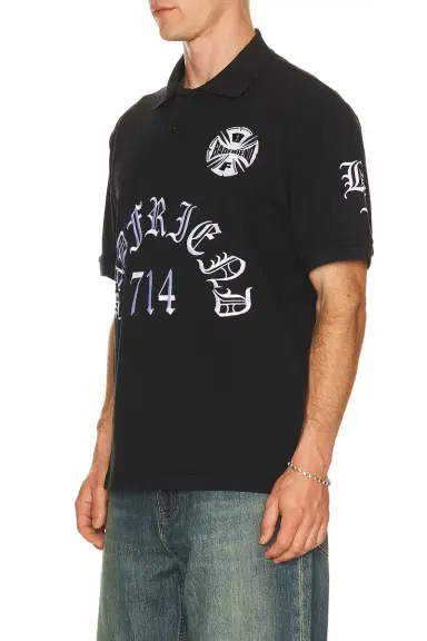 Badfriend Best Out Embroidered Knit Polo | Thumbnail 5