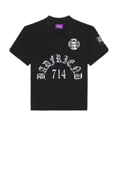 Badfriend Best Out Embroidered Knit Polo | Thumbnail 7