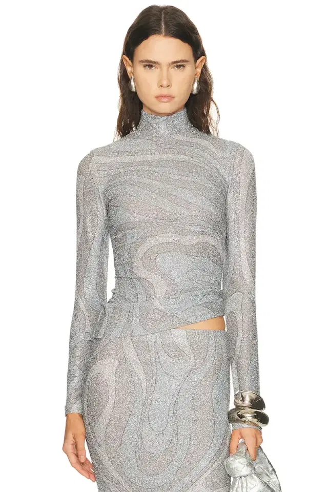 PUCCI Long Sleeve Top