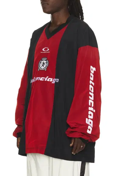 Balenciaga Long Sleeve Jersey Top | Thumbnail 2