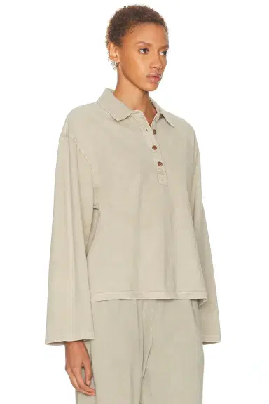 THE UPSIDE Soho Rhea Polo Top | Thumbnail 2