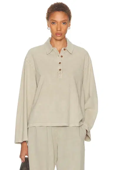THE UPSIDE Soho Rhea Polo Top | Thumbnail 1
