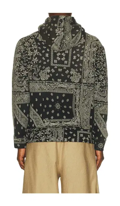 Polo Ralph Lauren Bandana Print Fleece Hoodie | Thumbnail 2