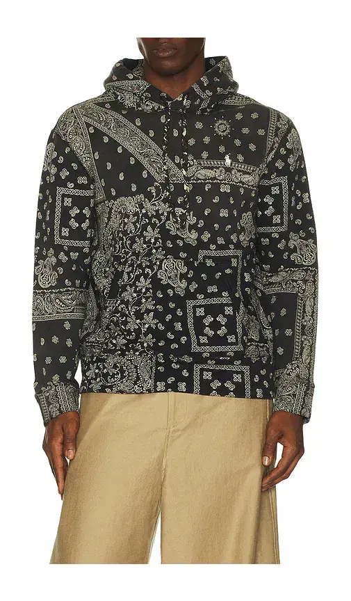 Polo Ralph Lauren Bandana Print Fleece Hoodie
