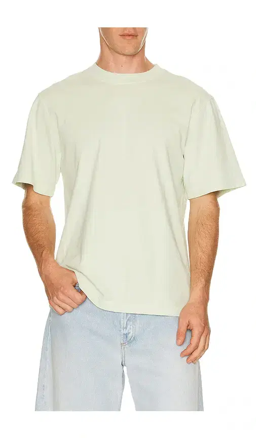 AGOLDE Asha Mock Neck Tee