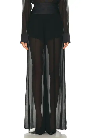 SANS FAFF Tuxedo Palazzo Pant | Thumbnail 1 SANS FAFF Tuxedo Palazzo Pant | Thumbnail 1