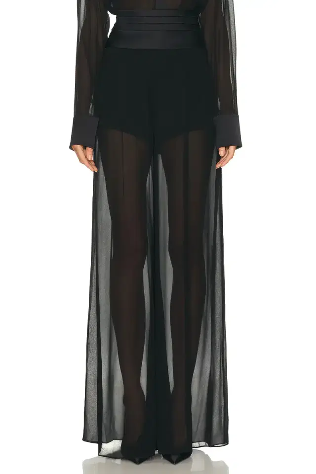SANS FAFF Tuxedo Palazzo Pant