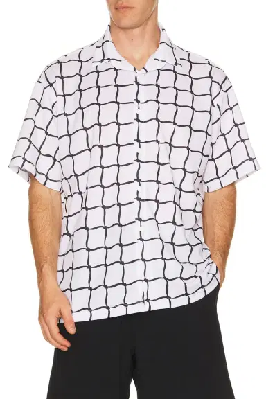 Oyster Net Button Up | Thumbnail 3