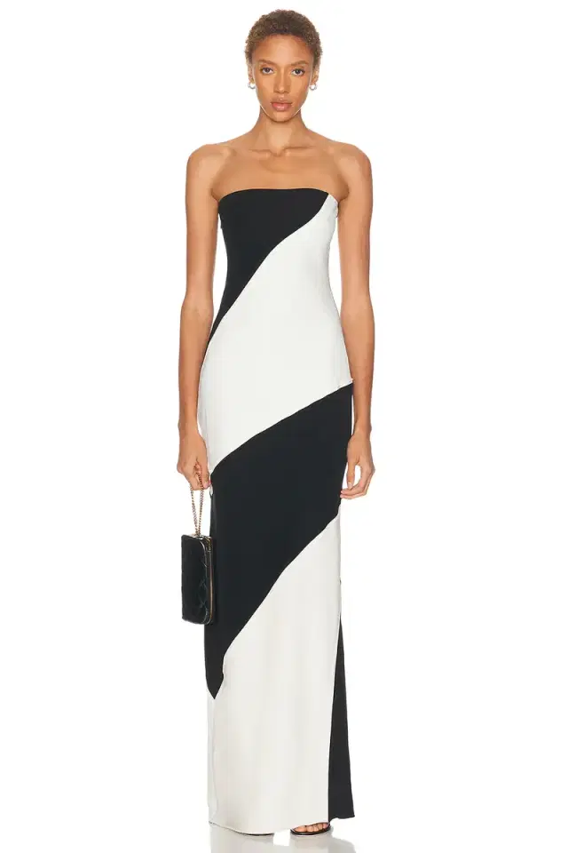 Margin Tube Dress