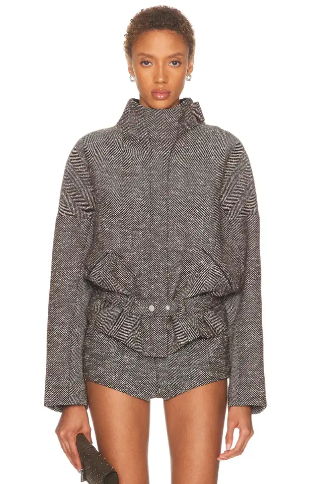 Entire Studios Contrast Aviator Jacket