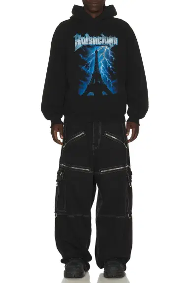 Balenciaga Medium Fit Hoodie | Thumbnail 3 Balenciaga Medium Fit Hoodie | Thumbnail 3