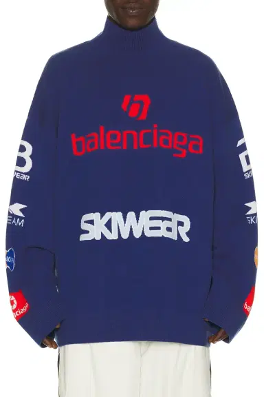 Balenciaga Long Sleeve Turtleneck | Thumbnail 1 Balenciaga Long Sleeve Turtleneck | Thumbnail 1