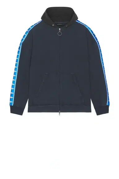 Balenciaga Patched Zip Up Hoodie | Thumbnail 5