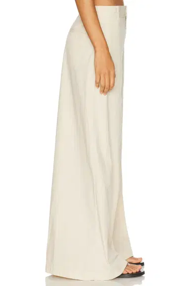 Polo Ralph Lauren Poplin Wide Leg Pant | Thumbnail 3