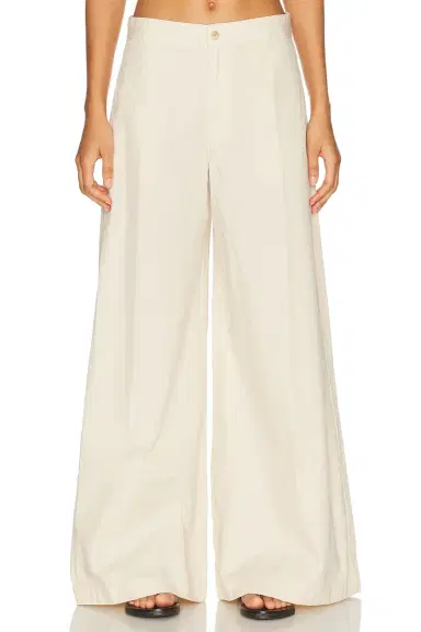 Polo Ralph Lauren Poplin Wide Leg Pant | Thumbnail 1