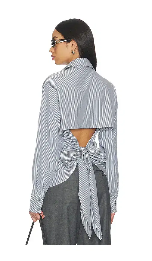 ALL THE WAYS Clarise Open Back Top