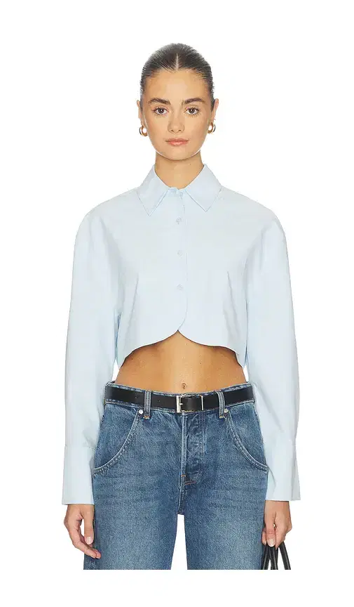ALL THE WAYS Tara Button Up Top