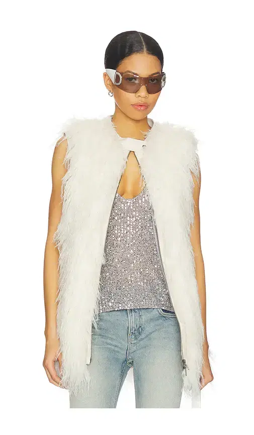 Jaded London Mongolian Biker Gilet
