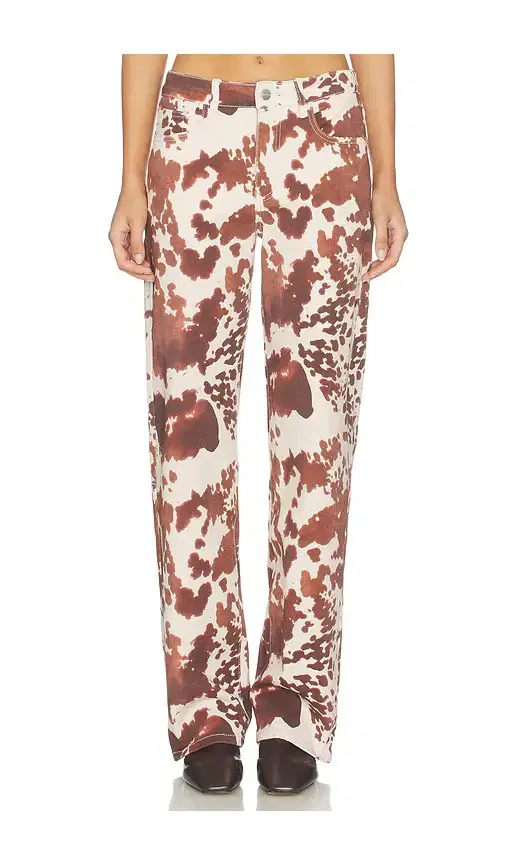 superdown Lile Cow Print Jean