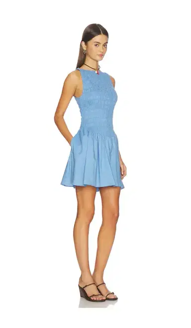 Faithfull Martina Mini Dress | Thumbnail 2 Faithfull Martina Mini Dress | Thumbnail 2